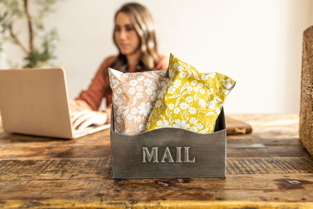 mail has arrived in the mail box